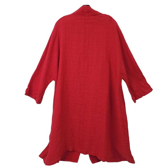 Flax Red Women's Blazer - Picture 2 of 13